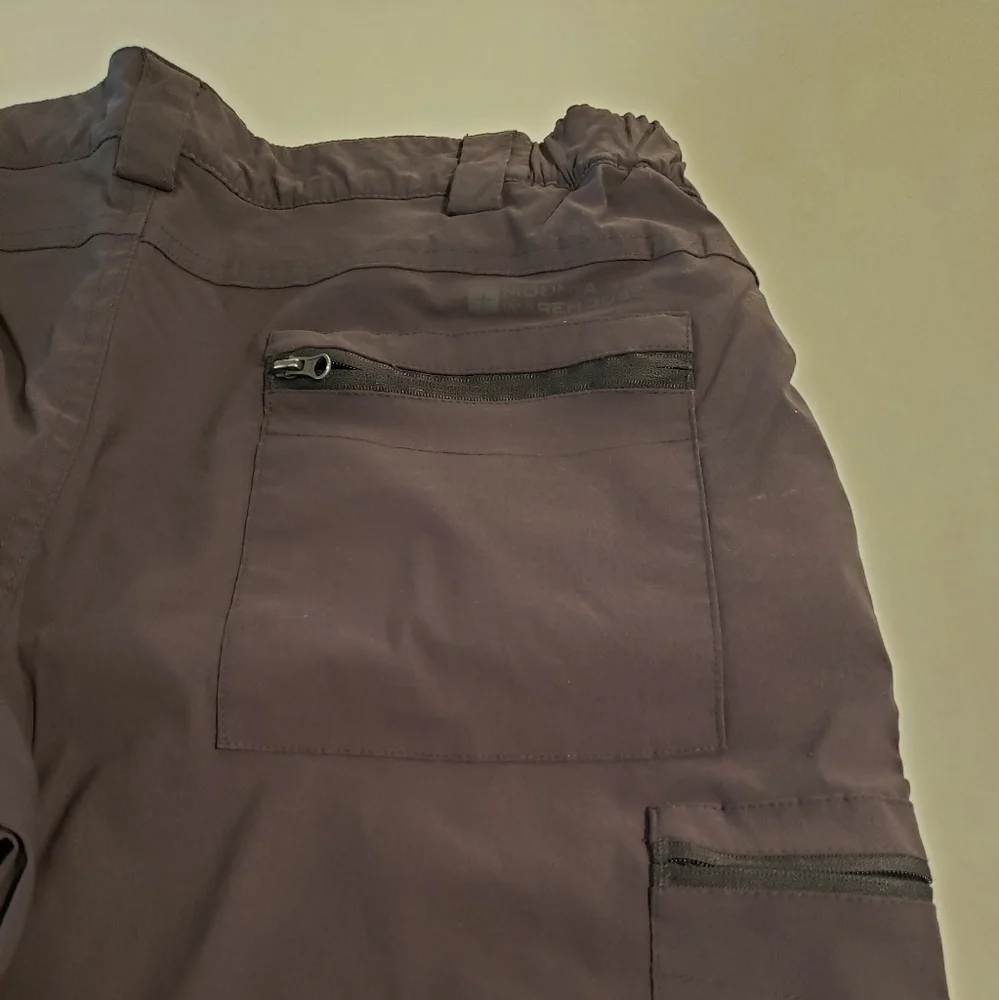 🔥 Men's Lined Cargo Trek Trail Hiking Pants 34R - Picture 3 of 6